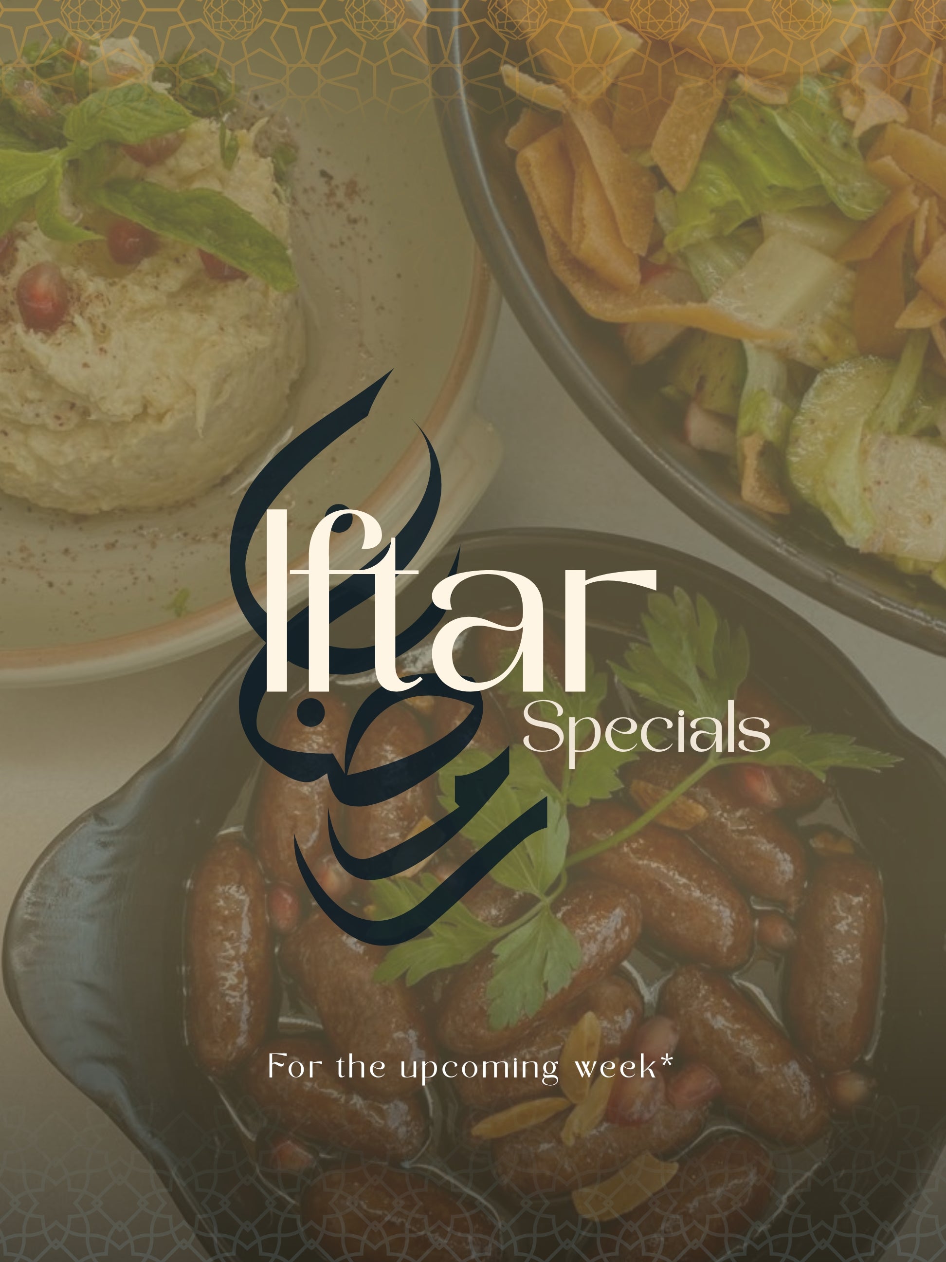 Chef's iftar special
