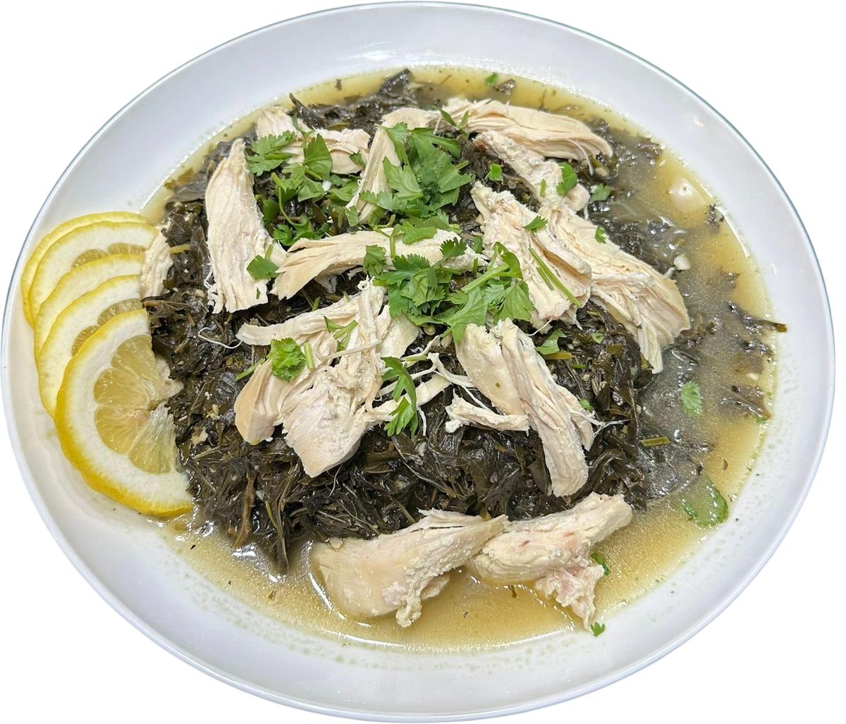 Mloukheye with Rice